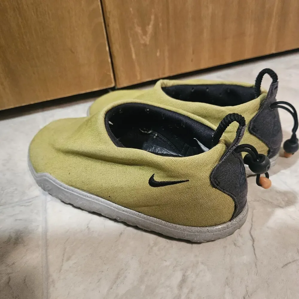 Nike ACG Moc Moss Anthracite Green Slip On Shoes DZ3407-300 Men's Size 9.5